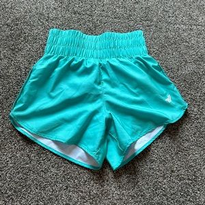 Varsity teal shorts